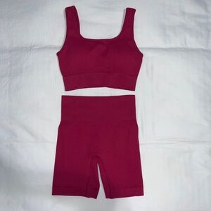 Seamless Ribbed 2 Piece Set